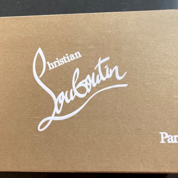 Christian Louboutin Iriza 100 Nappa Shiny Black Stilleto Heels Size 41.5 / 11.5 - Picture 8 of 13